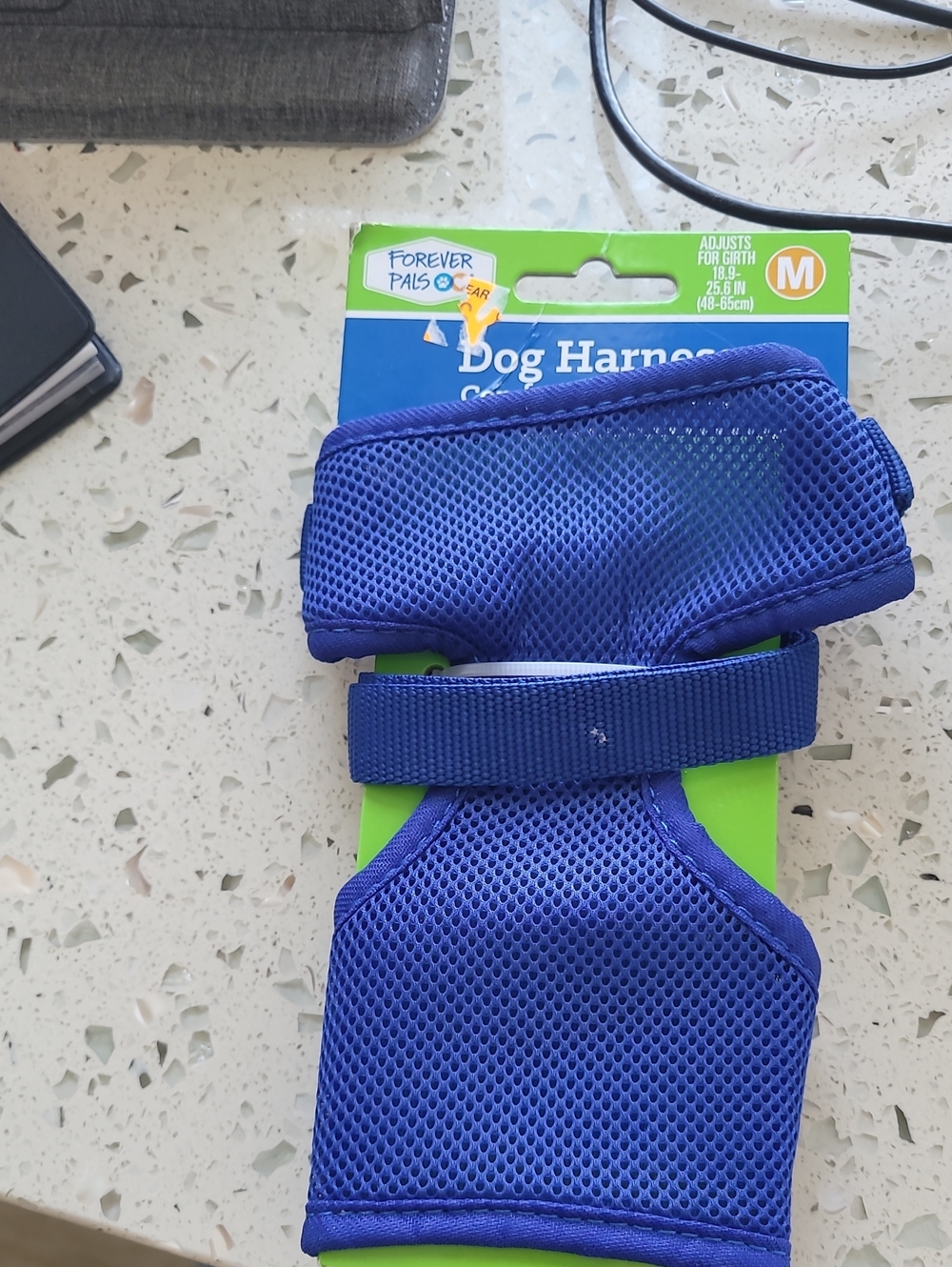 Royal Blue Mesh Dog Harness - Medium